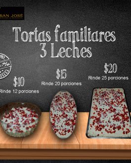 Torta Familiar 3 Leches